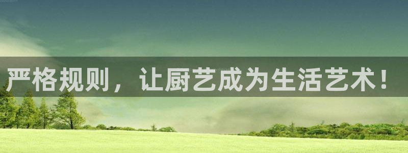 壹号电子娱乐app下载：严格规则，让厨艺成为生活艺术！